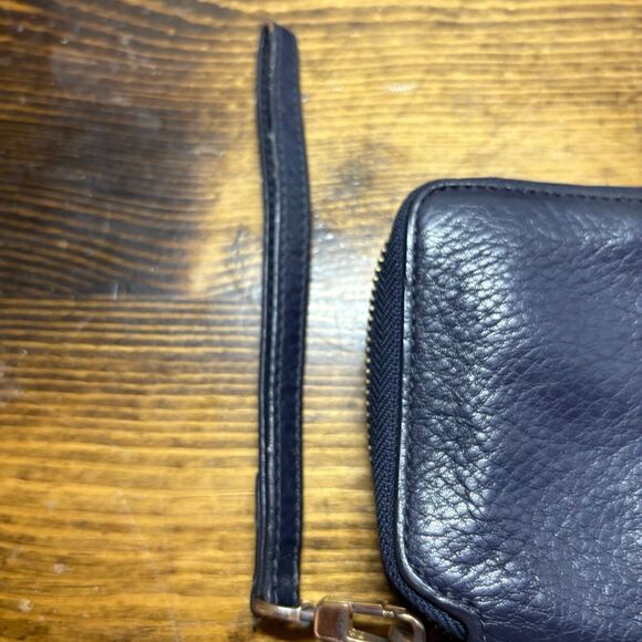 Tory Burch Navy Wallet/Wristlet - Picture 4 of 10